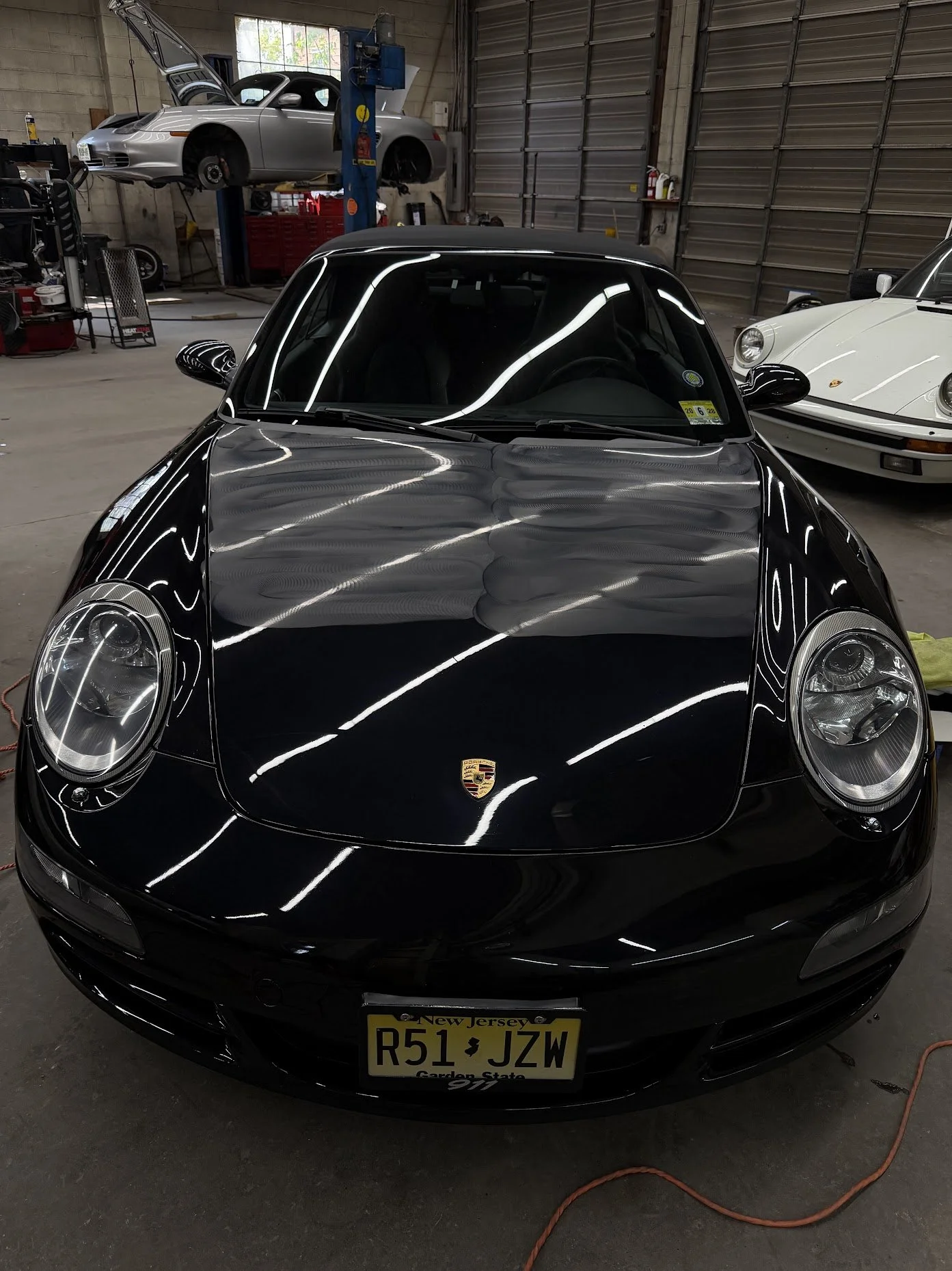 Porsche 911 Cabriolet Paint Correction Car Detailing New Jersey