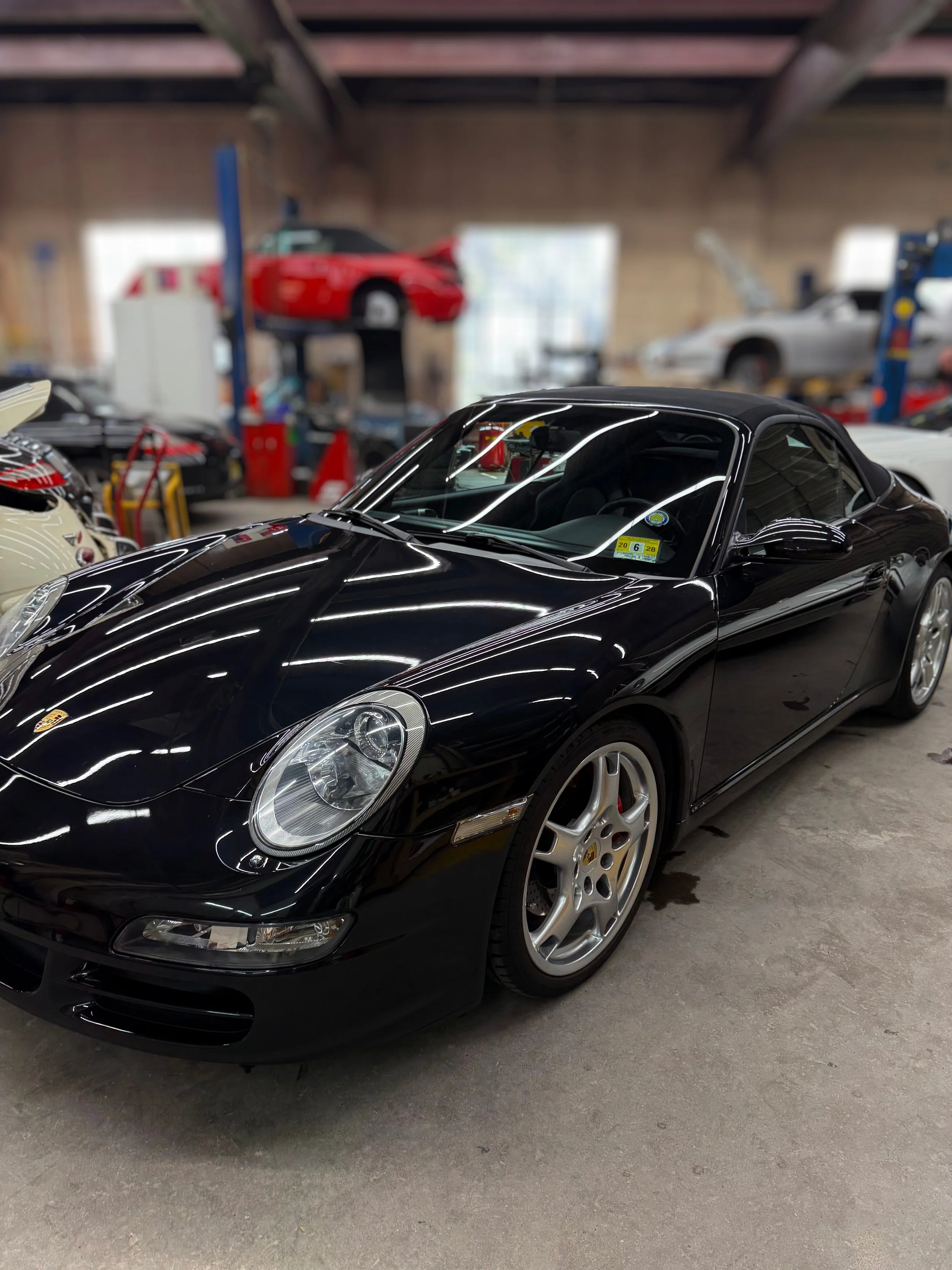 Black Porsche Paint Correction Car Detailing New Jersey