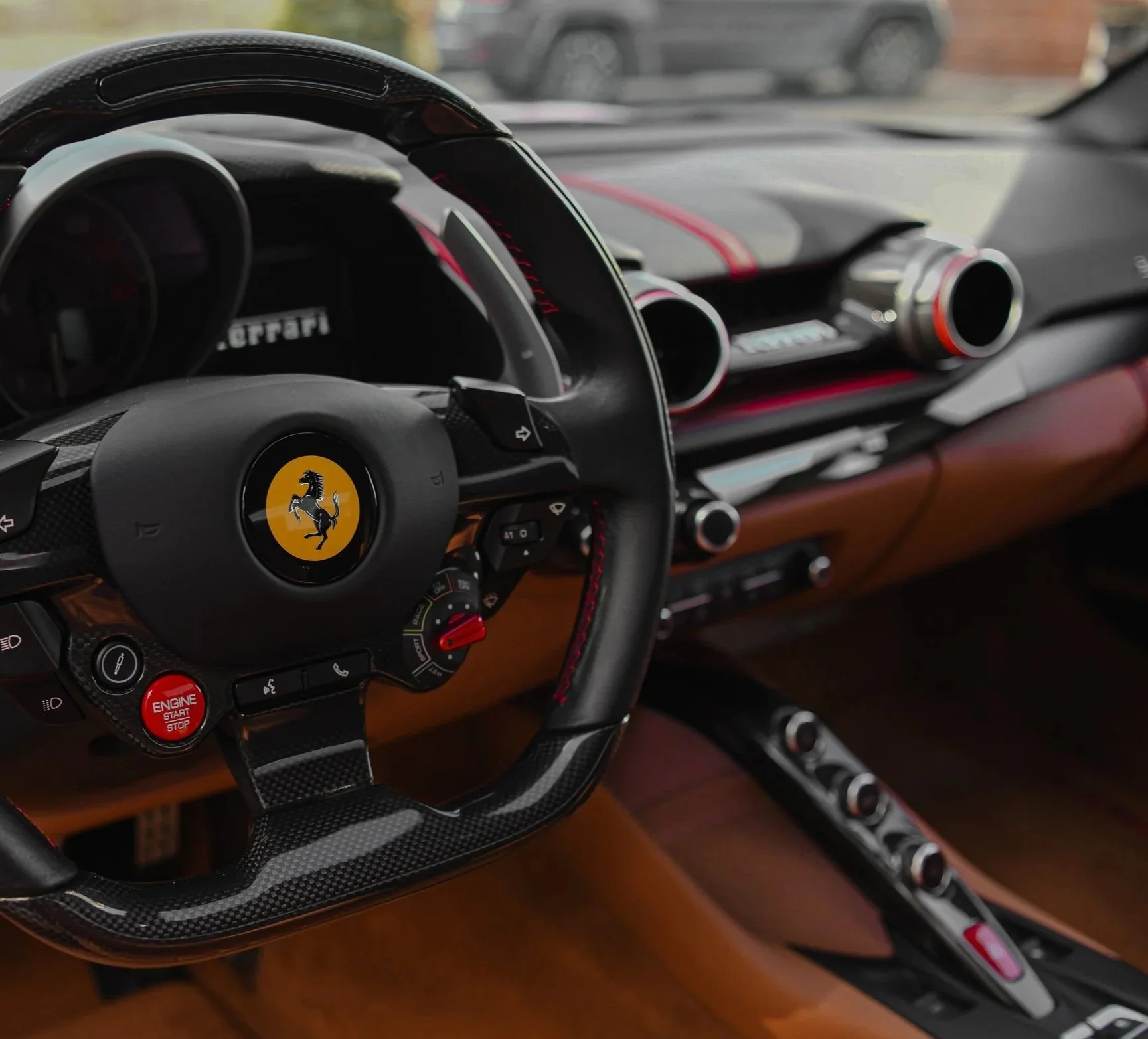 Ferrari Interior Detail Car Detailing New Jersey