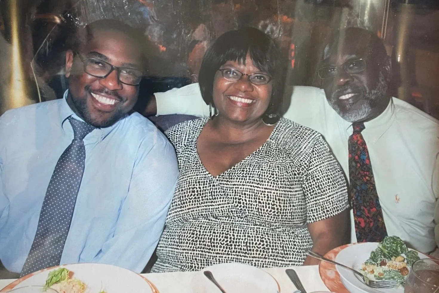 2011 Joyce, Jamal, and myself on one of the many cruises we took together.