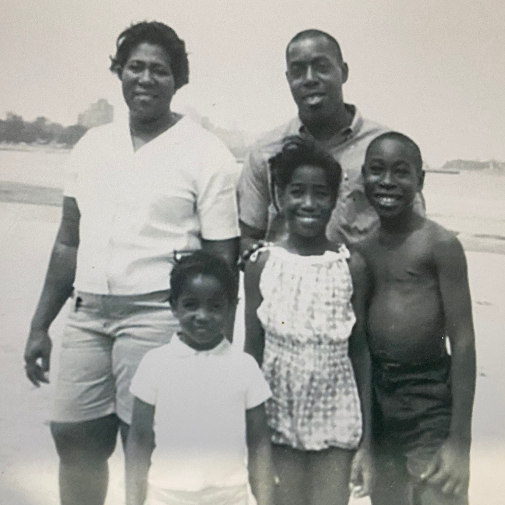 1963 My mother, father, sisters, and a younger brother to come much later. 
