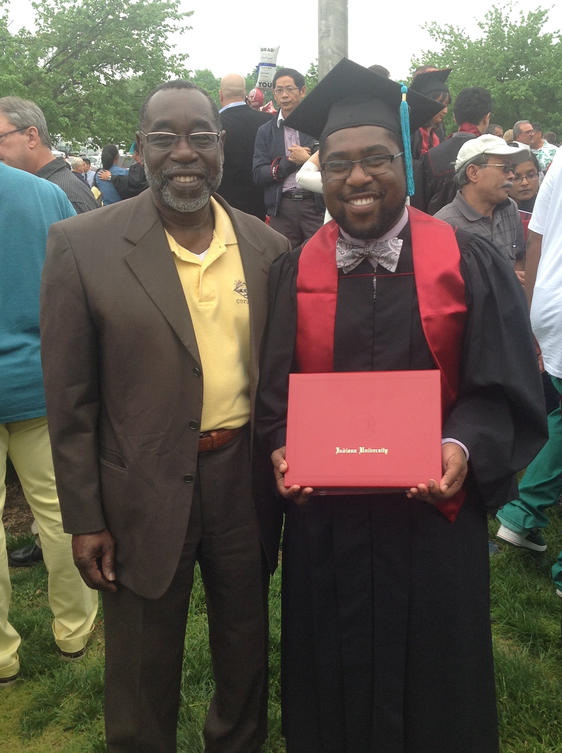 2014 Jamal graduates. We did it! From the cradle to the stage.