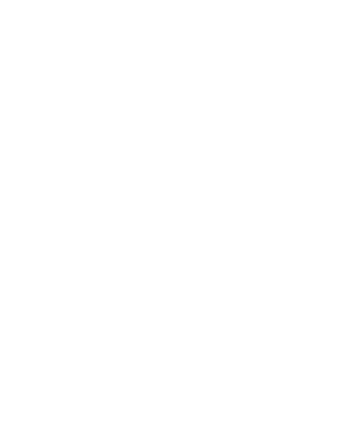 White leaf icon on a black background