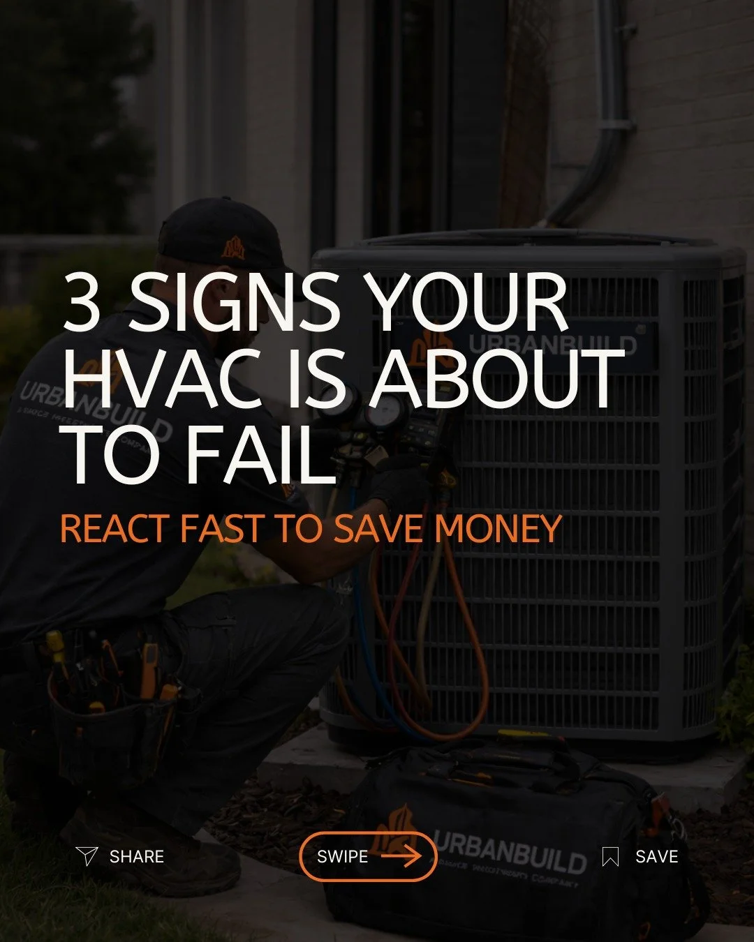 Most people wait until their HVAC completely dies&hellip;
and end up paying way more than they should.

Here are 3 early warning signs you shouldn&rsquo;t ignore:

✔️ High energy bills
✔️ Weak airflow
✔️ Strange noises

Catching these early can save 