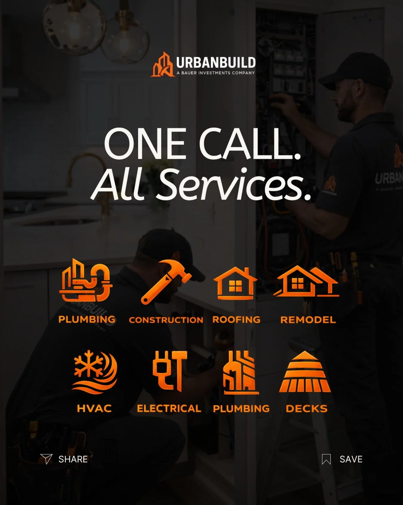 Why juggle multiple contractors when you can get everything done with one call? From plumbing and electrical to roofing, HVAC, remodeling, construction, and decks&mdash;we&rsquo;re your go-to partner for reliable, professional home services.

✅ Quali