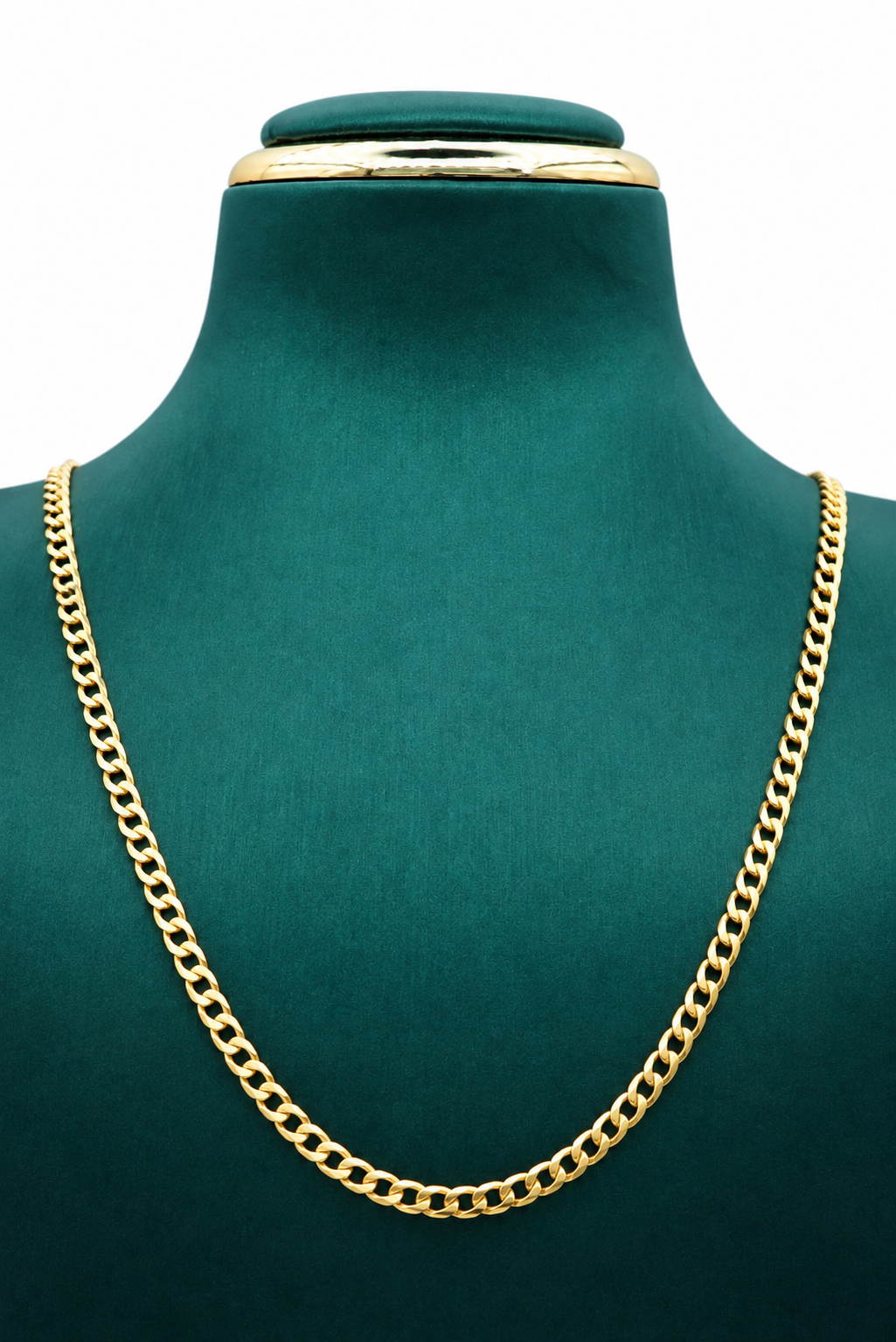 10K Yellow Gold Cuban Link Chain – 2.5mm