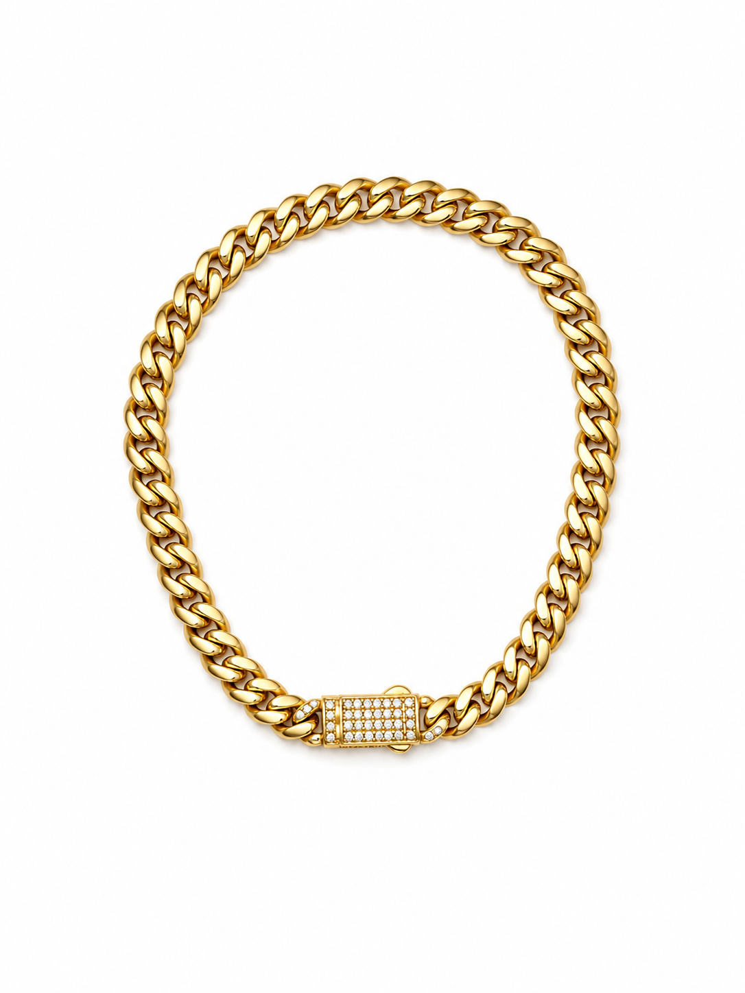 10k Baby Monaco Bracelet
