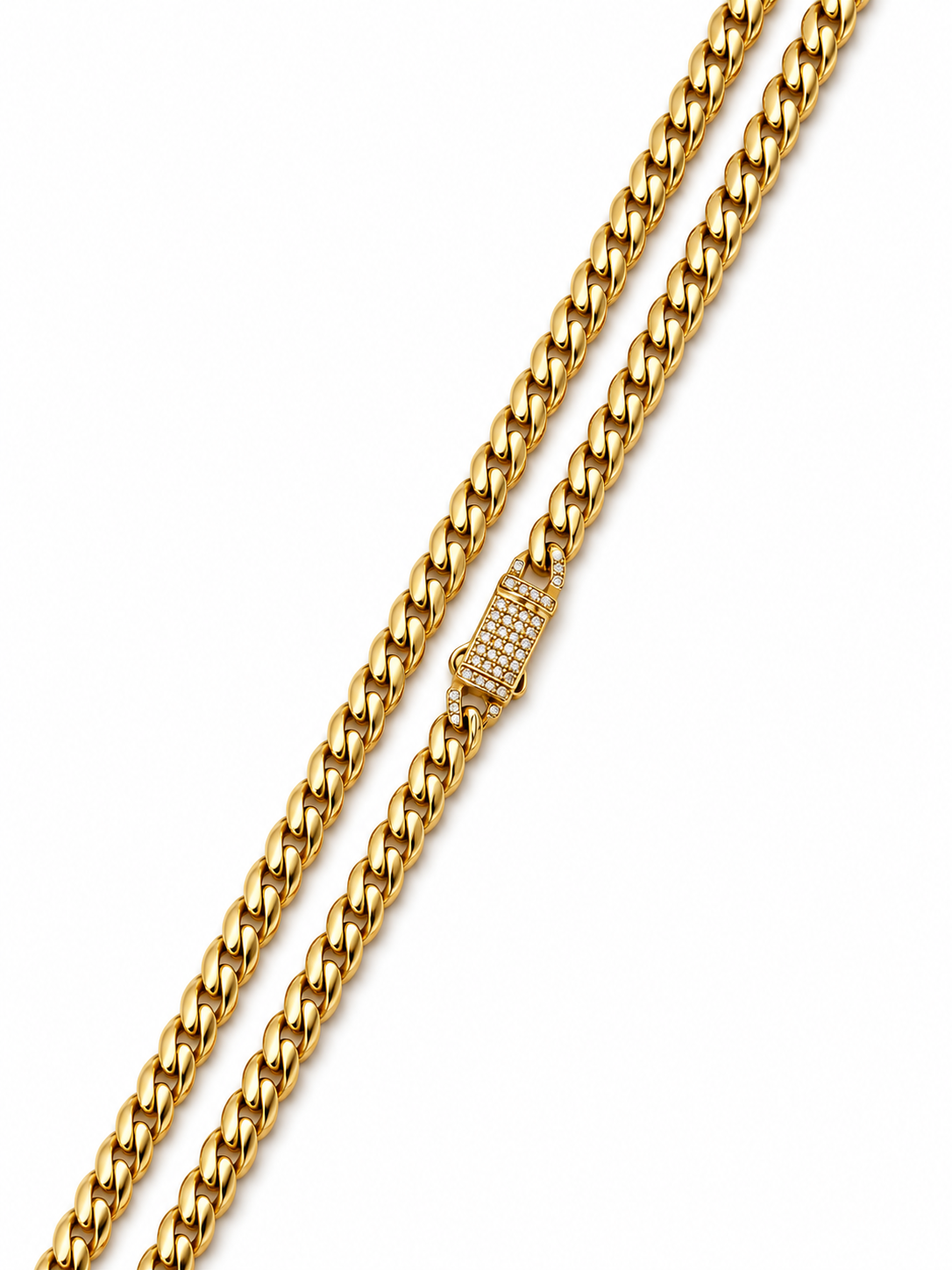 10k Baby Monaco Chain