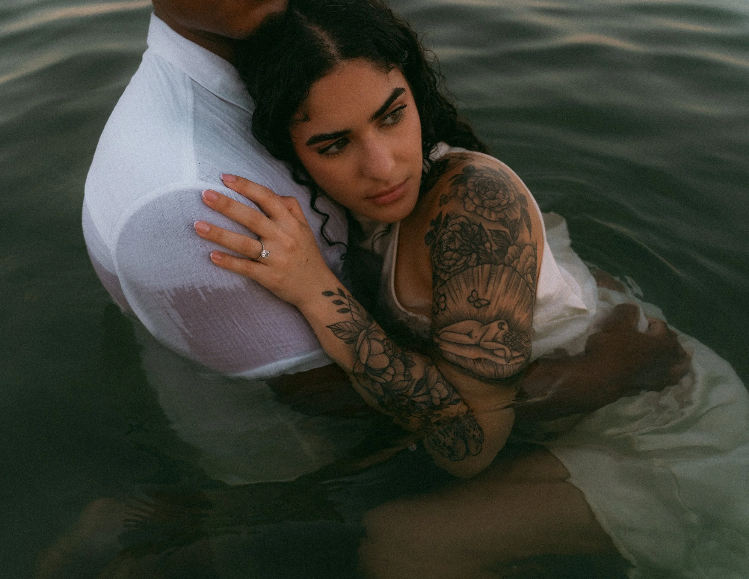 Rainy Sunset Engagement photos in Miami Beach-24.jpg