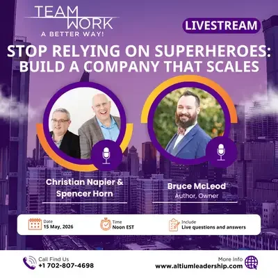 Teamwork Podcast - Stop Relying on Superheroes: Build a Company That Scales
