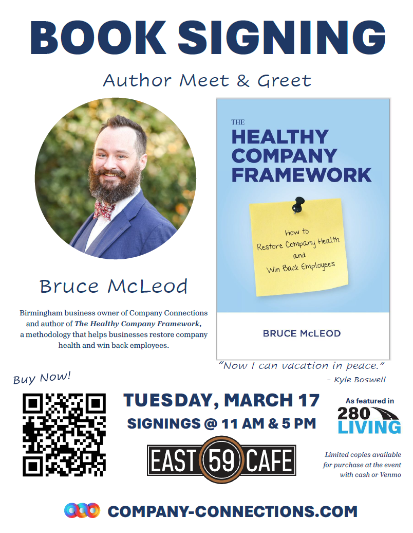 Book Signing March 17th, 2026