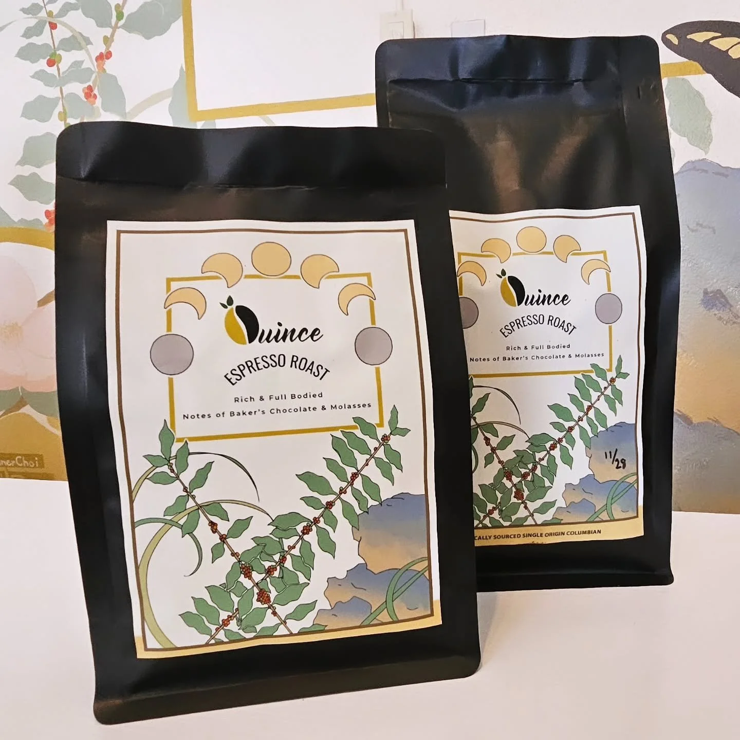 This weekend we had a very frightful visit from Krampus 🫣👉🏽 We may have bribed him with some of our signature Espresso Roast beans 🤗☕ You'd better get yours while we've got em. Now in half pound bags at $10 each...the perfect holiday gift 😉🎁