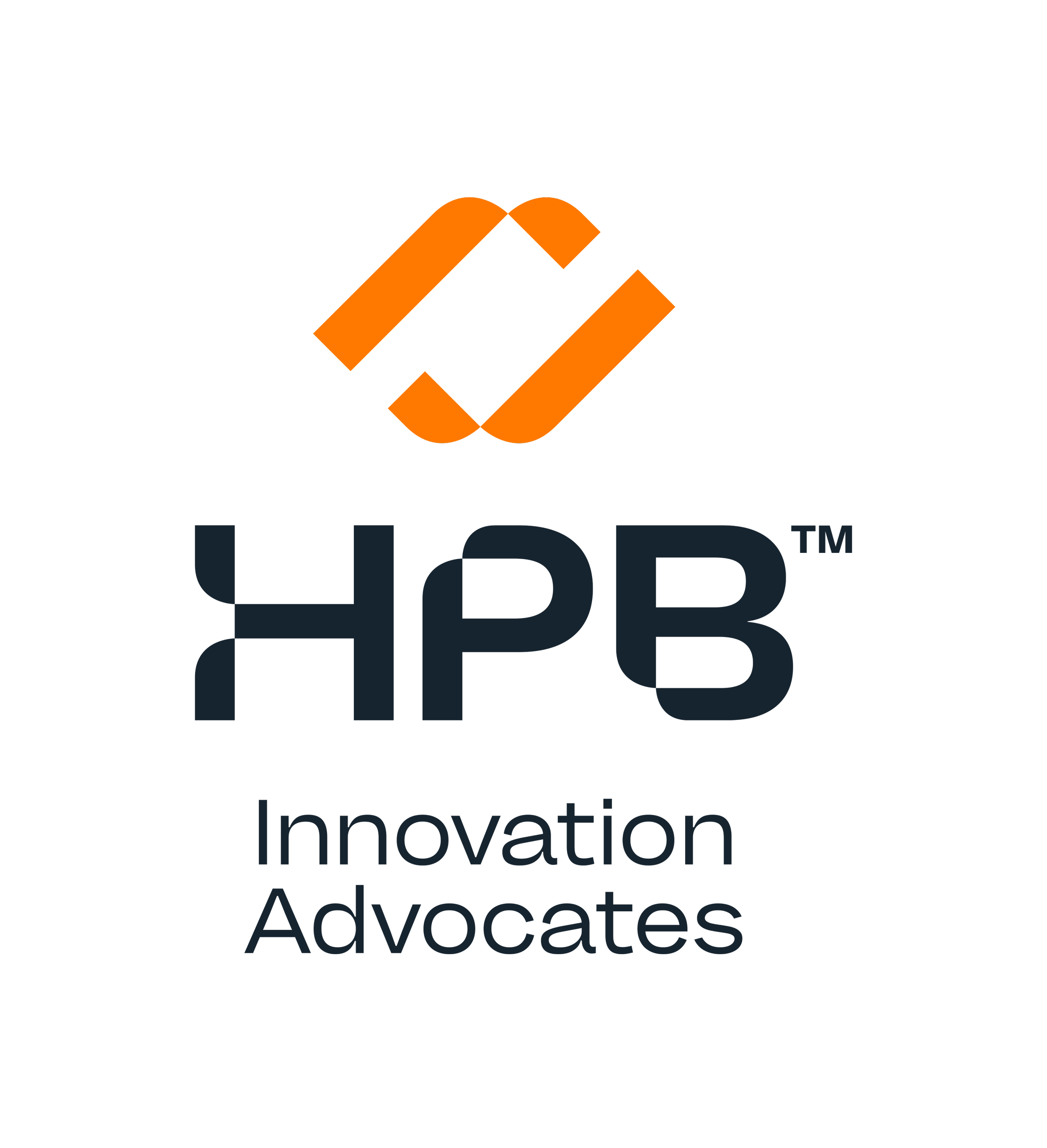 HPB logo with an orange symbol above the words 'HPB' and the tagline 'Innovation Advocates' underneath.