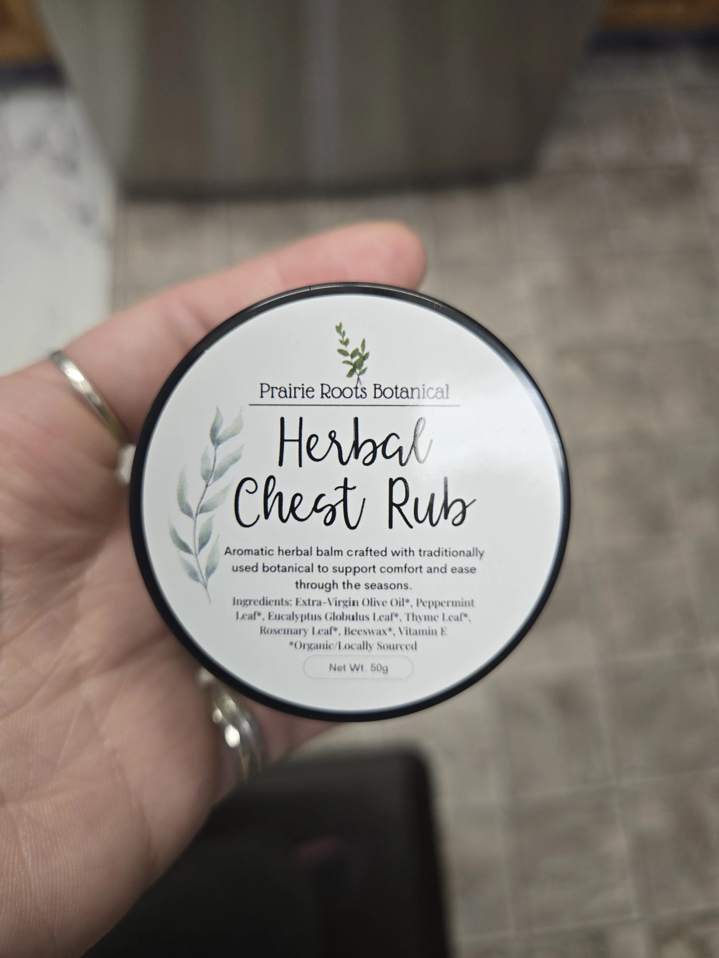 Herbal Chest Rub