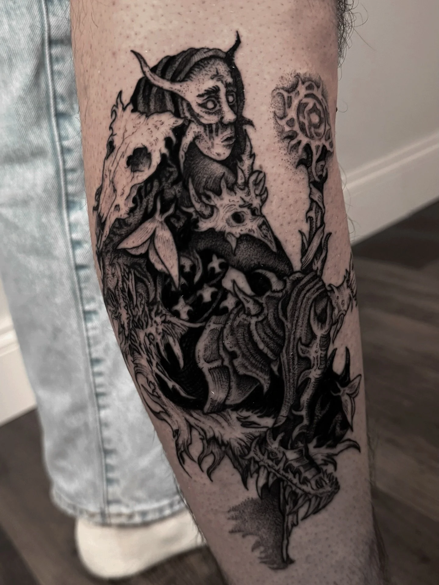 I think it&rsquo;s safe to say one of my favorite concepts to craft up is anything dark fantasy, especially my own creatures and figures. It&rsquo;s something that is objectively timeless and always makes for a cool tattoo. If you&rsquo;ve been wanti
