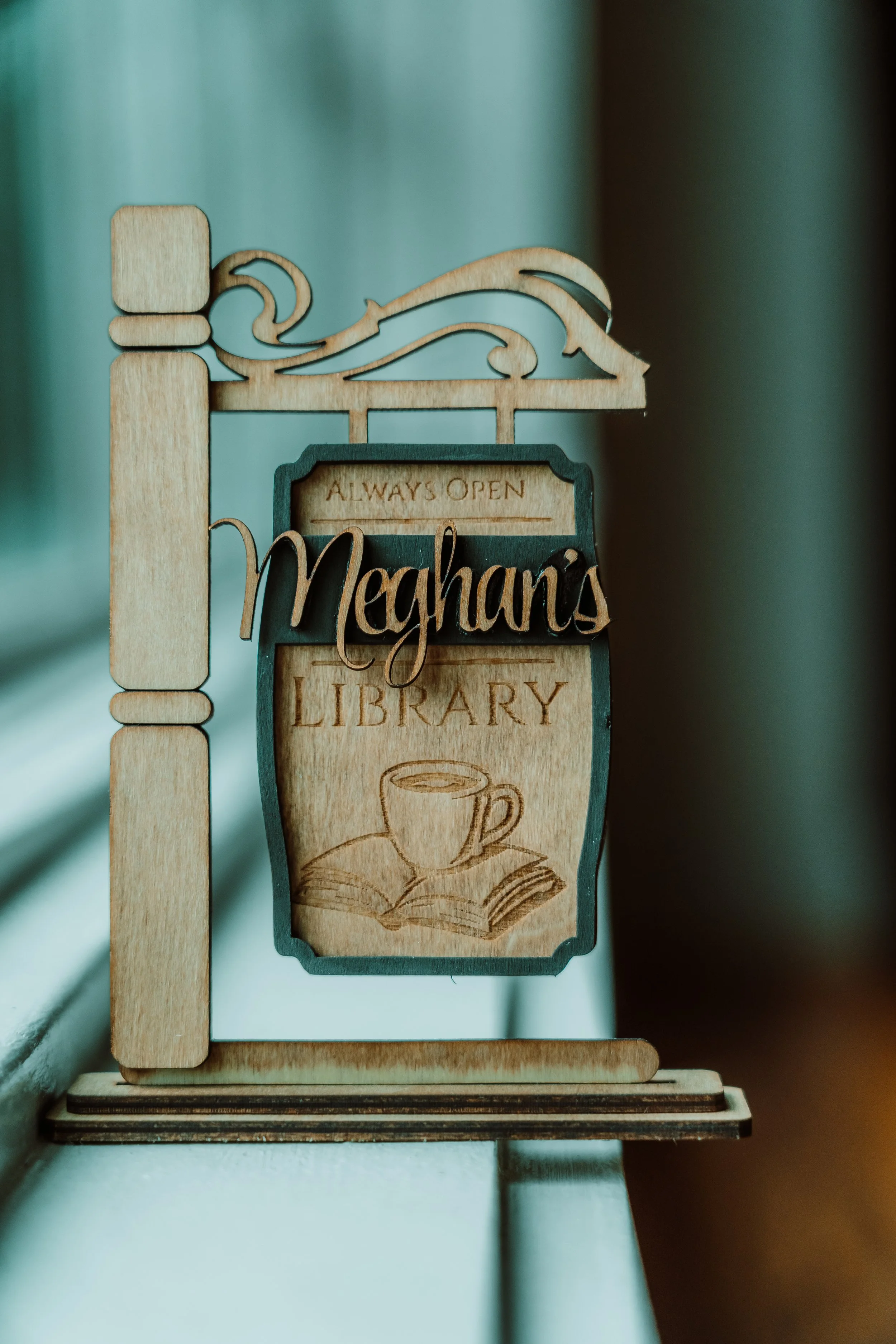 Library Sign - Personalized