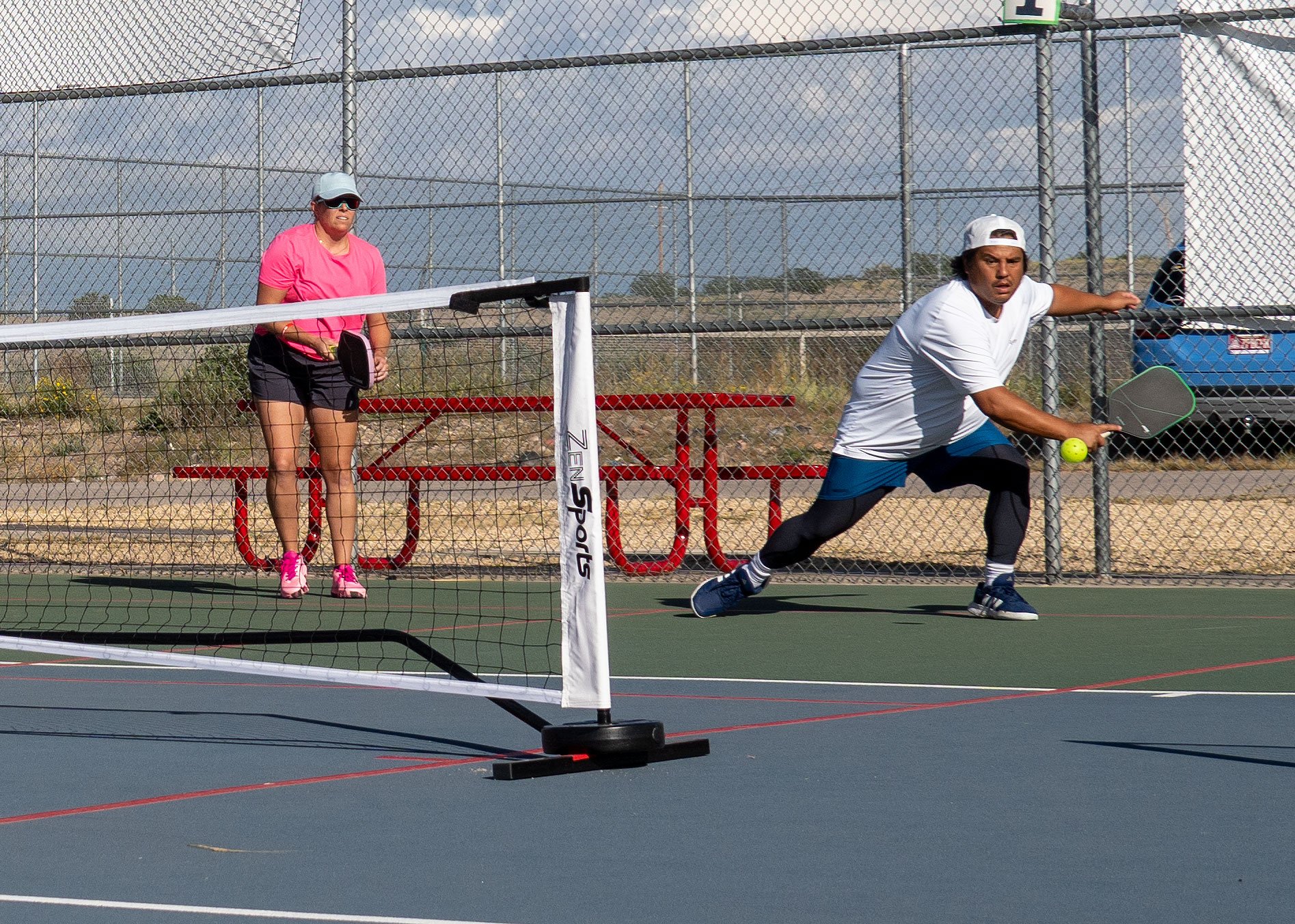 Pickleball mixed doubles