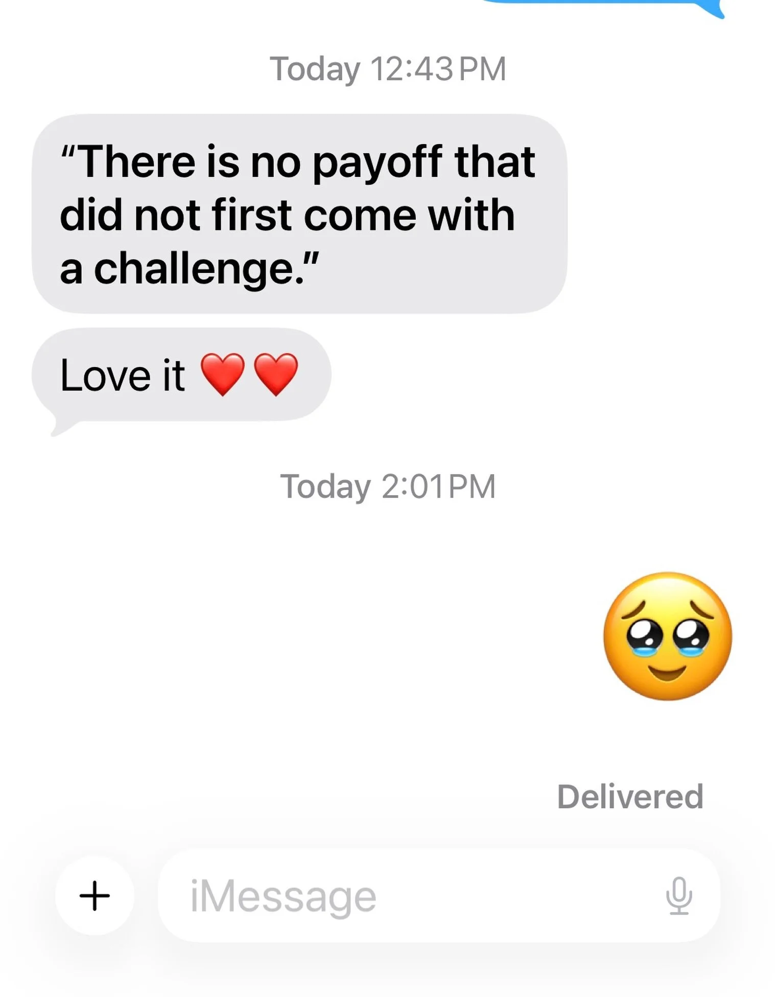 That feeling when your oldest friend reads your newsletter, likes it, and lets you know the best part 🥹🥹
This was a reflection on hard things, and why they matter so much. Tough moments in life aren&rsquo;t there to stall us out completely; I think
