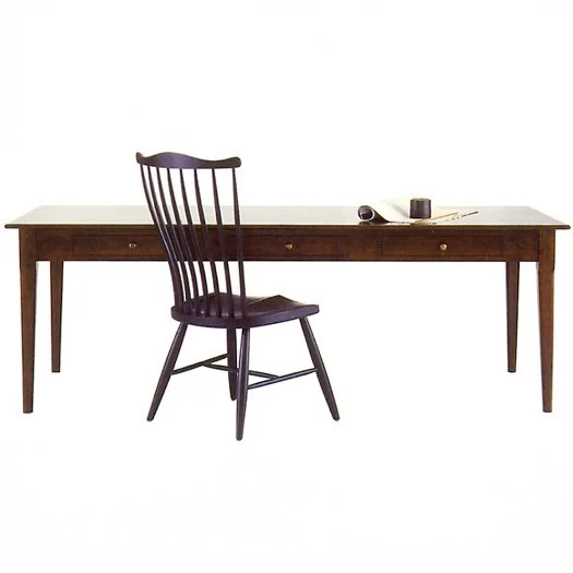 Three Drawer Desk - Dark Cherry