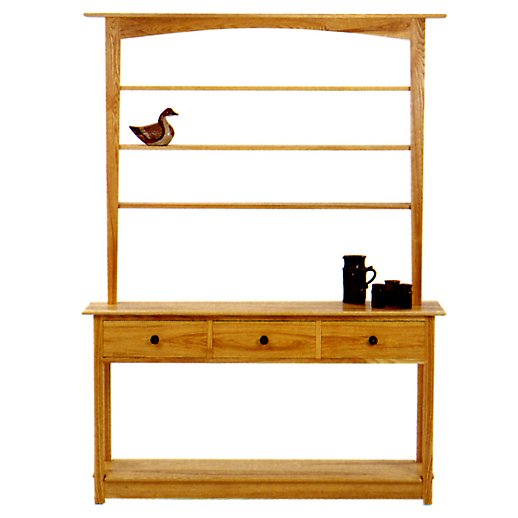 Huntboard with Shelves