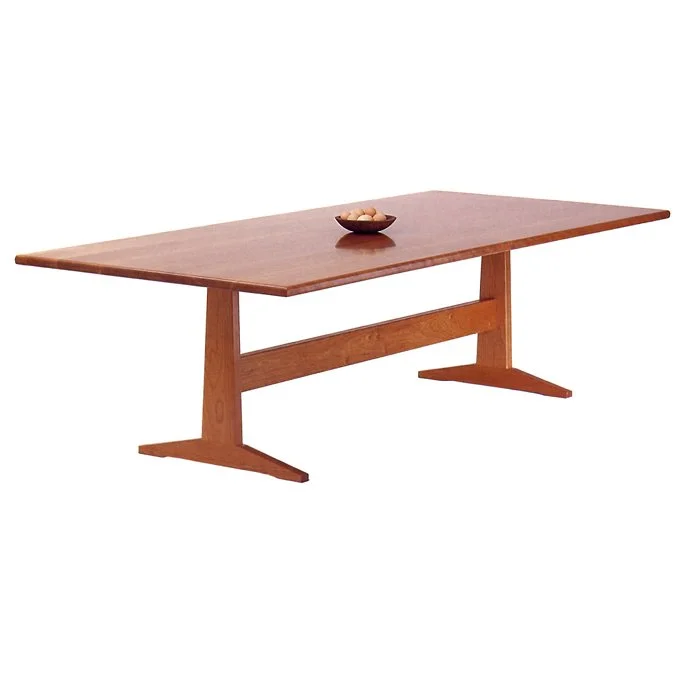 Straight Edge Trestle Table