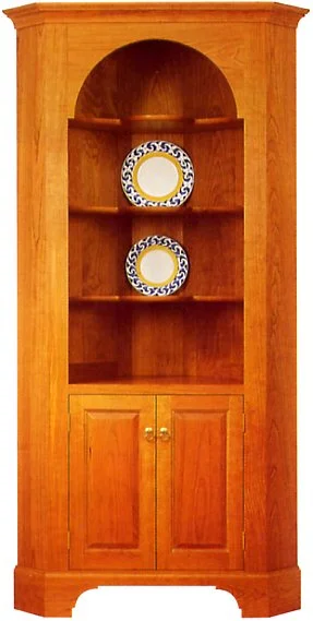 Corner Cabinet in Cherry