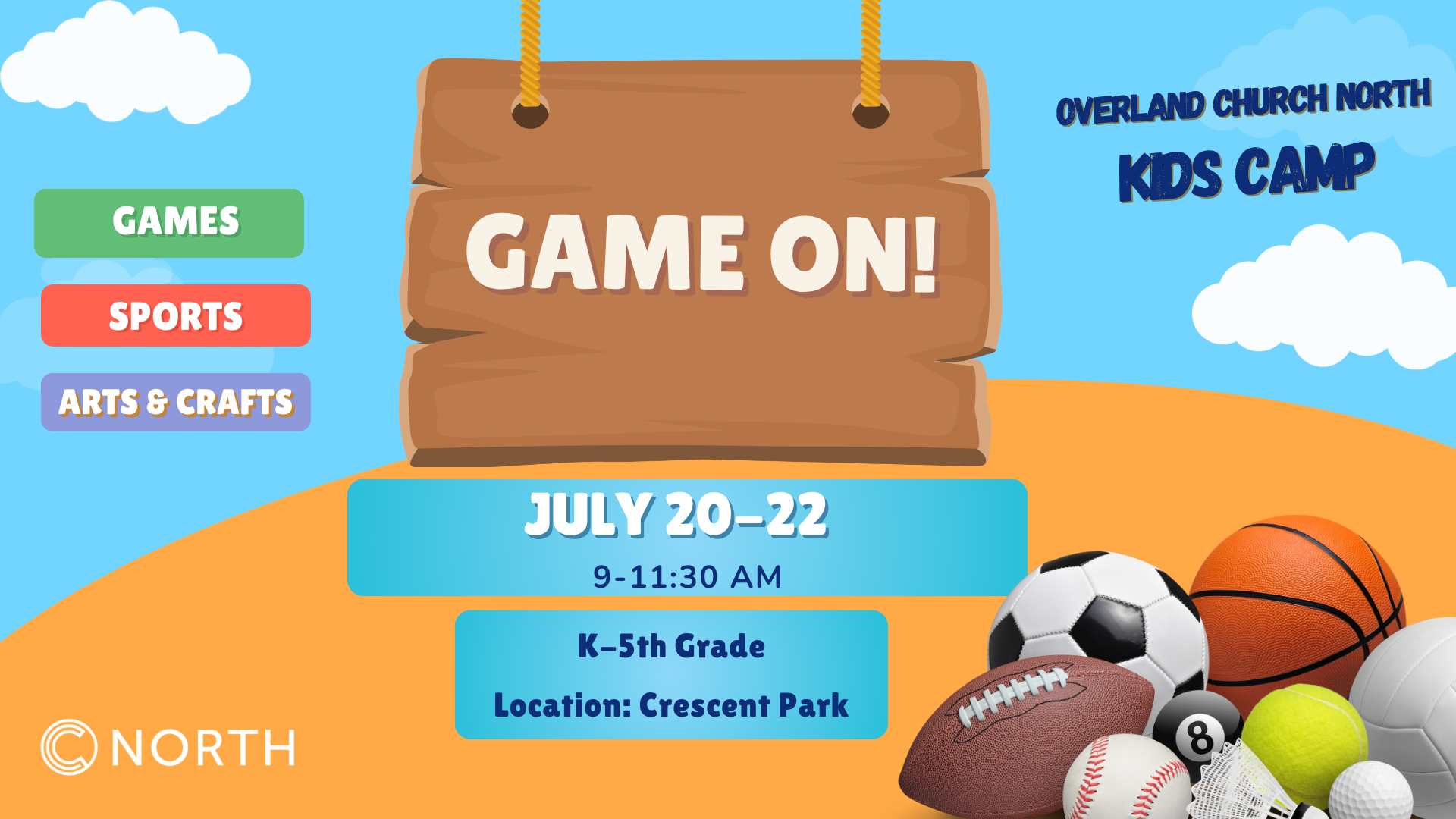 Kids Camp: Game On!