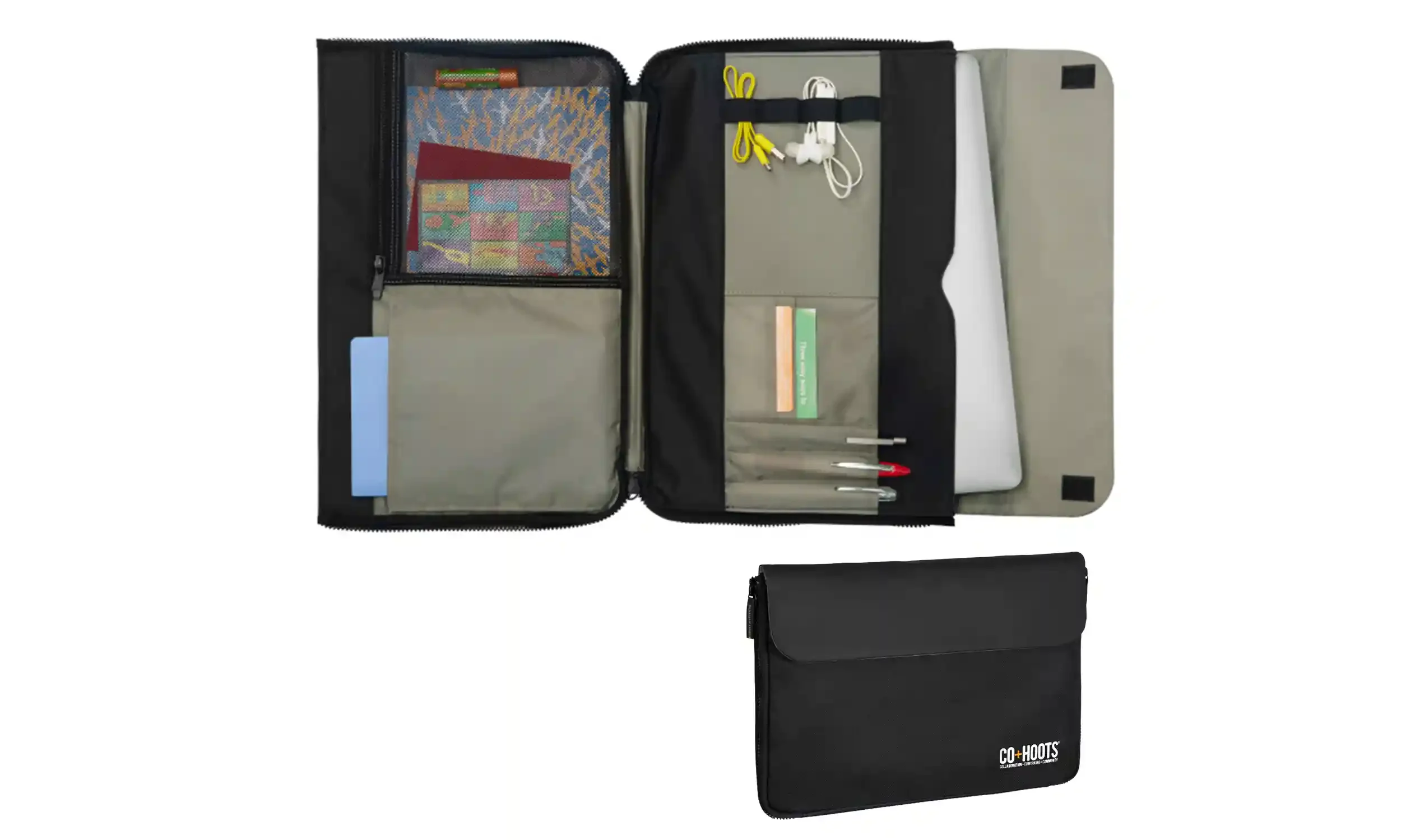 Mobile Office Commuter Sleeve • Size: 14.75"L x 10.5"H x 1"W • $27.77+ (30 pieces minimum)