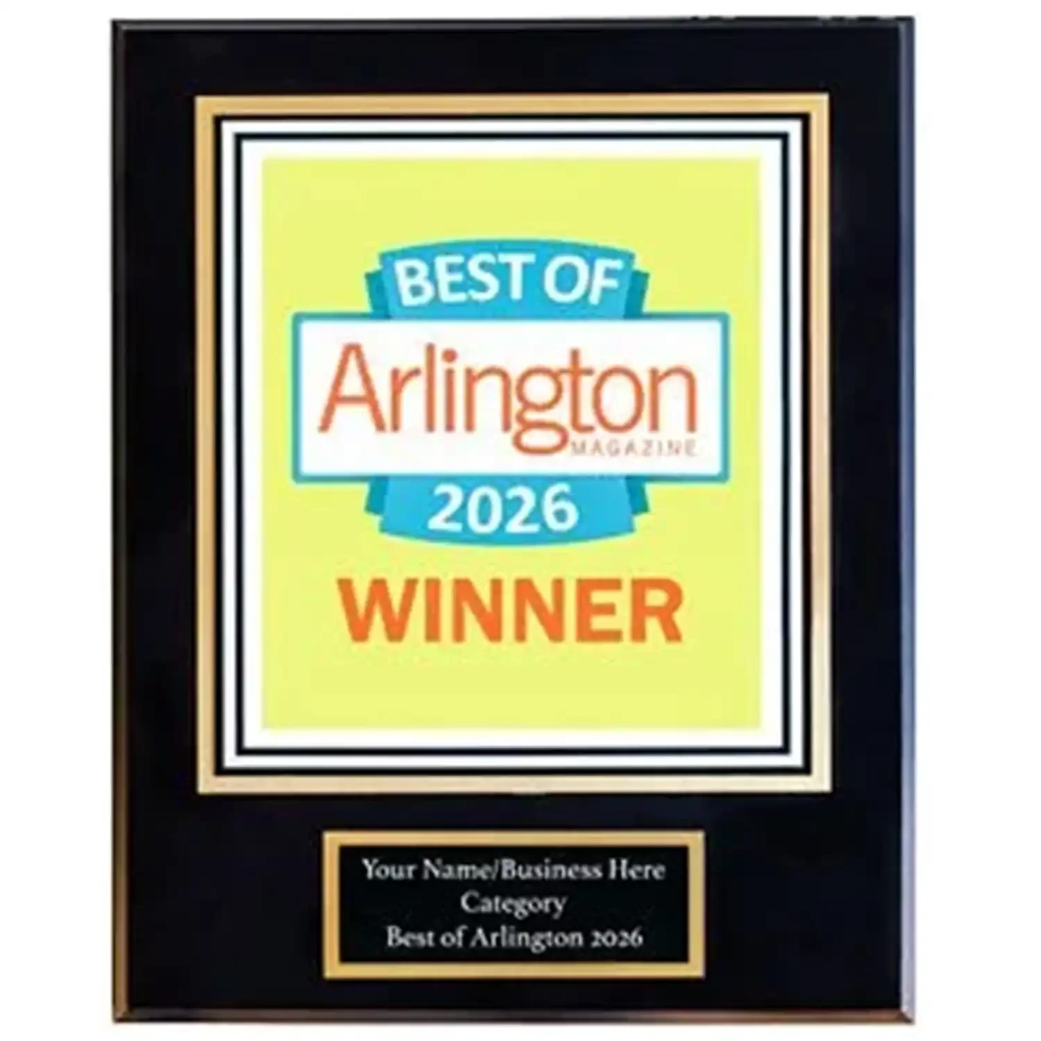 arlington-magazine-2026-winner-award-plaque.webp