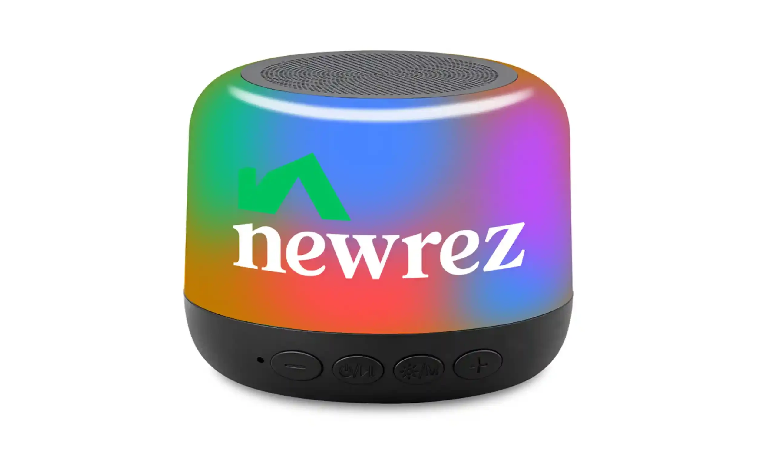 iLive Mini Lit Bluetooth Party Speaker • Size: 3.15"L x 2.48"H x 3.15"W • $57+ (20 pieces minimum)