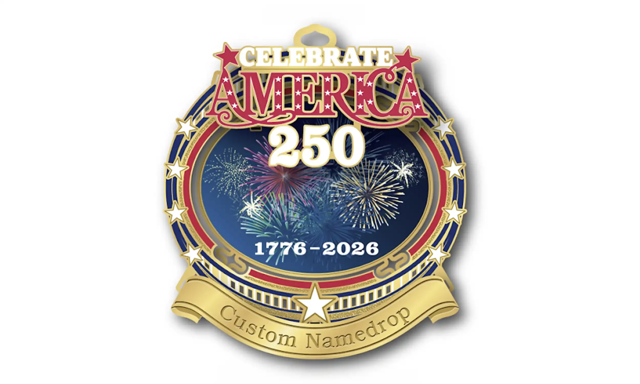 2-Dimensional Ornament with Gift Box • Solid Brass Finished in 24k Gold • $22.50+ (48 pieces minimum) • $2.50 (additional personalization per ornament)