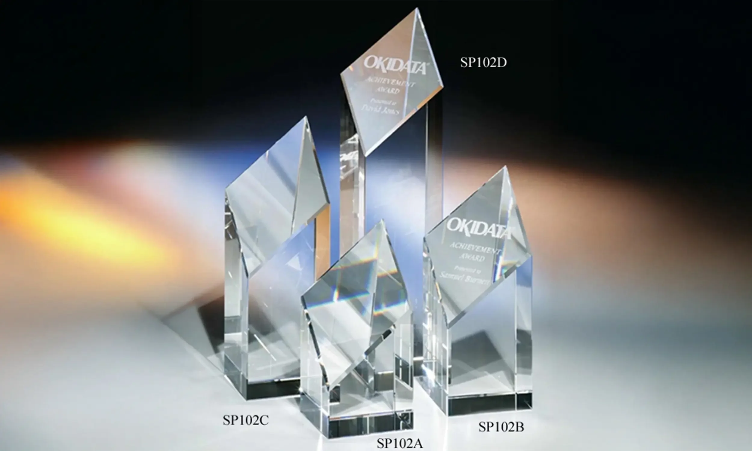 Triumph Award • 4 Sizes: 5”, 6”, 7”, 10” • $110–$225