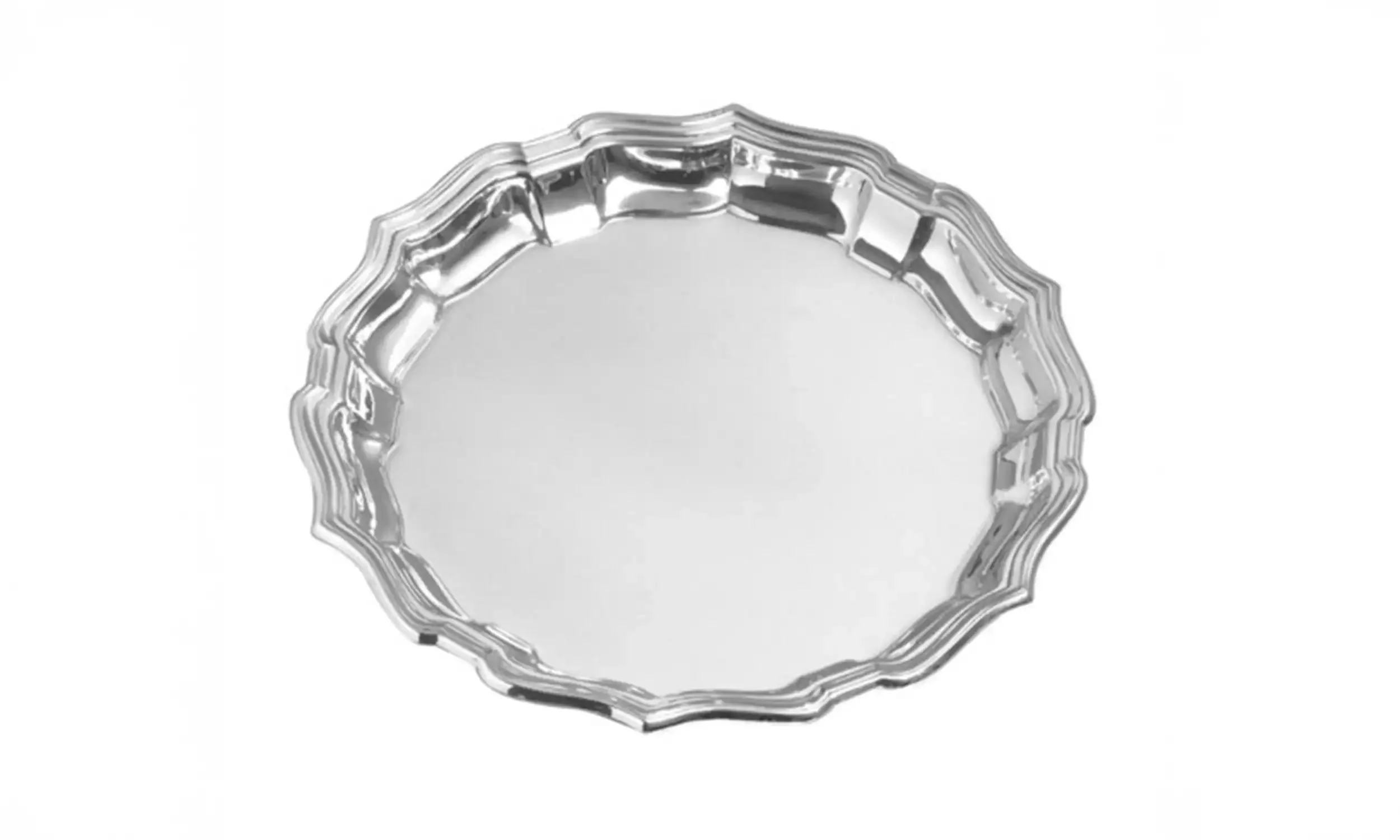 Chippendale Pewter Tray • 2 Sizes: 10" & 14” • $240+ (engraving additional)