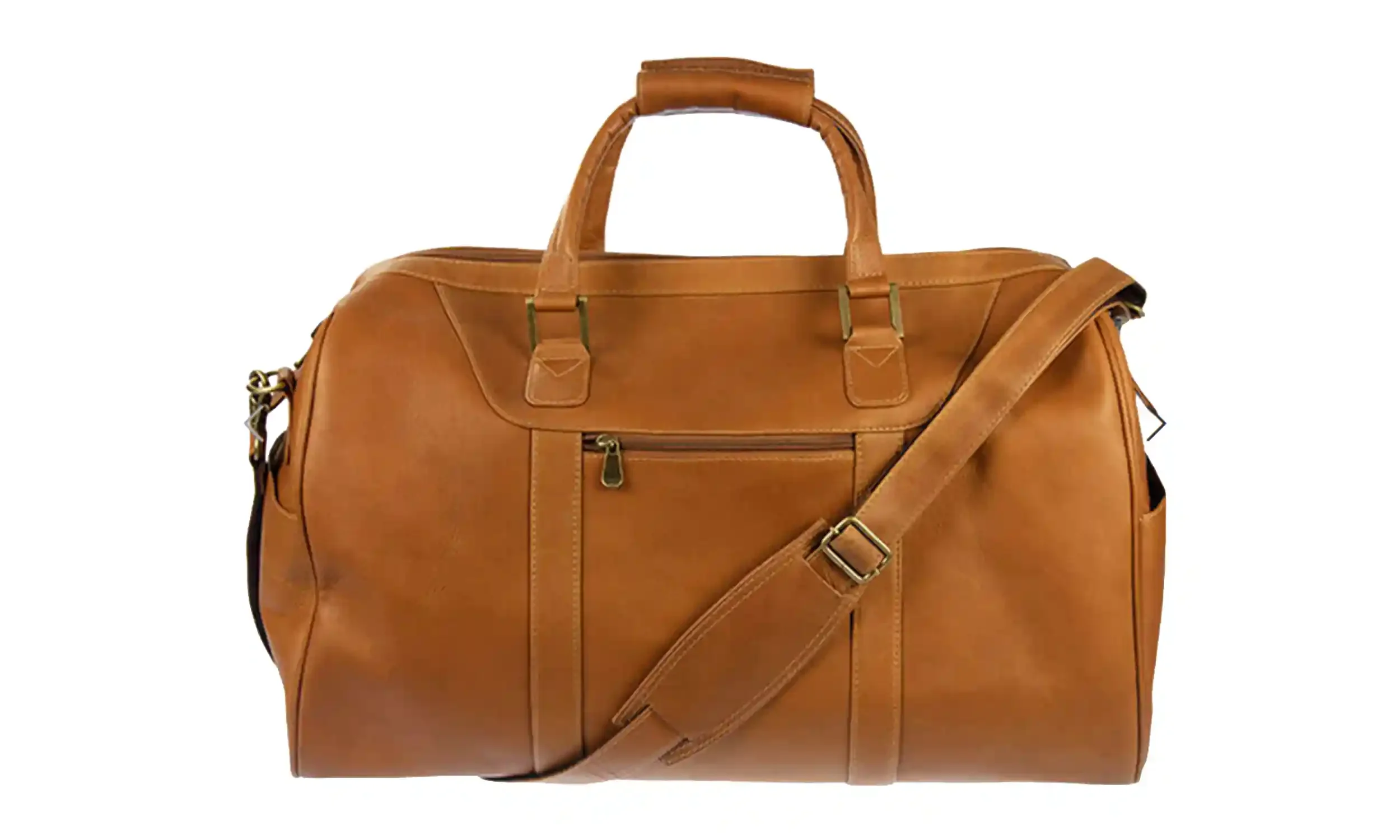 Sierra Leather Weekend Bag • Size: 21”W x 11” D x 14”  • $300+