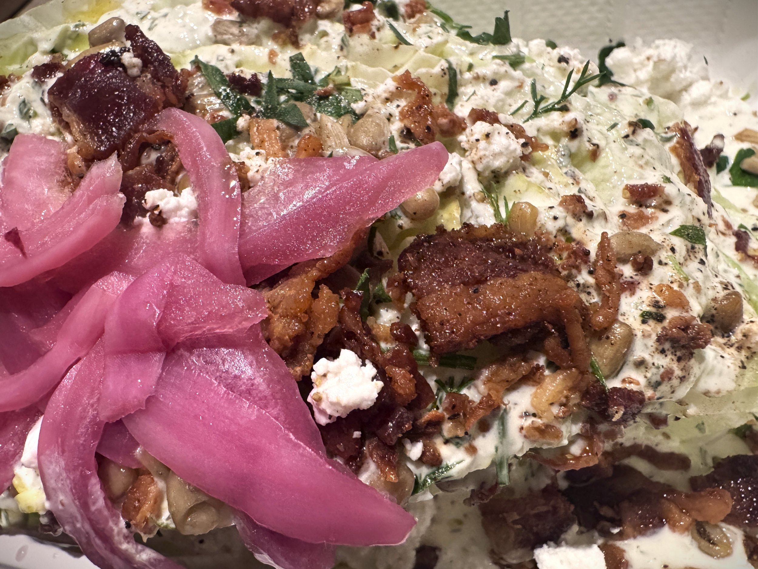 Wedge salad - Bluto's