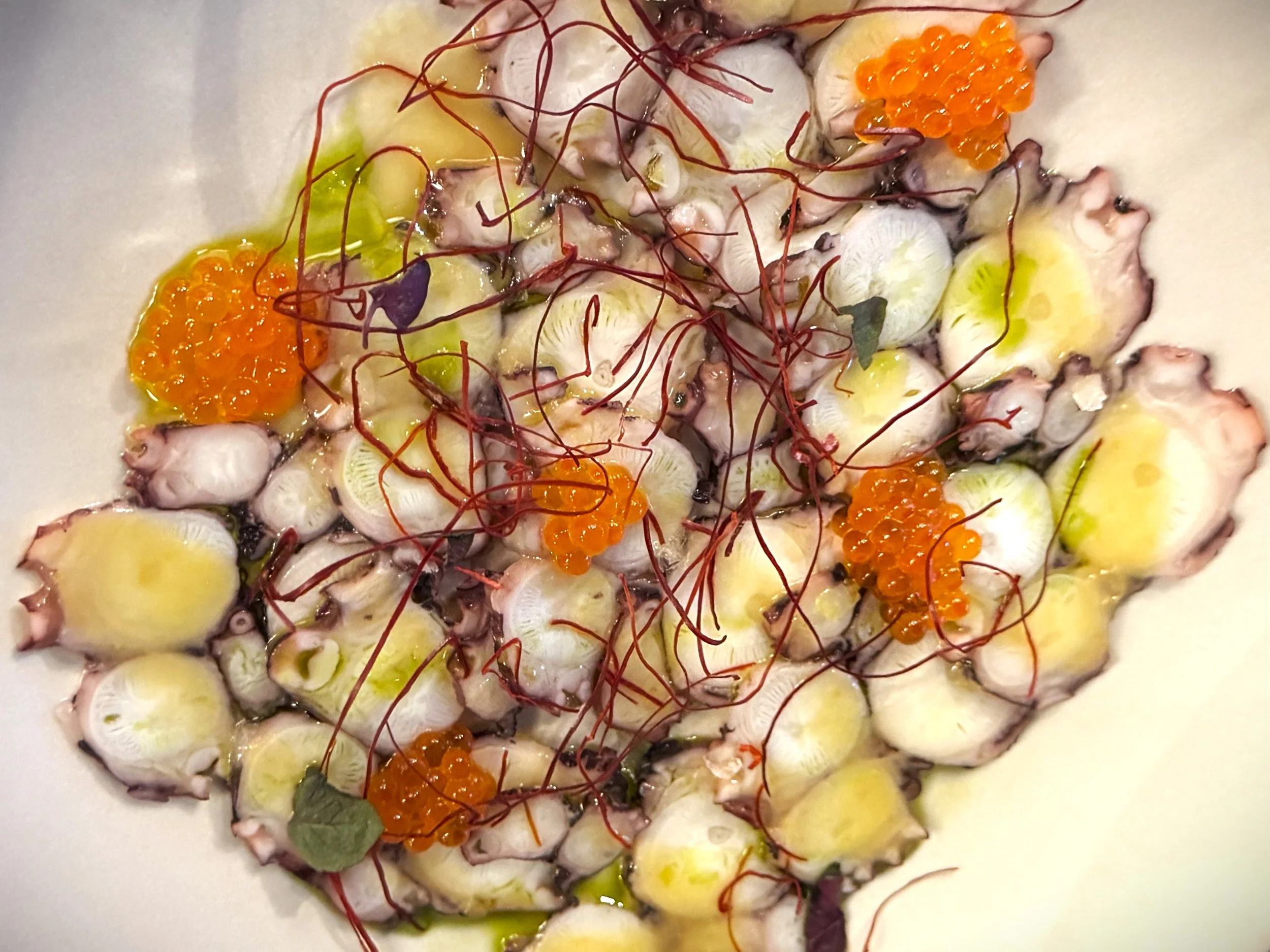 Octopus Carpaccio - Vya