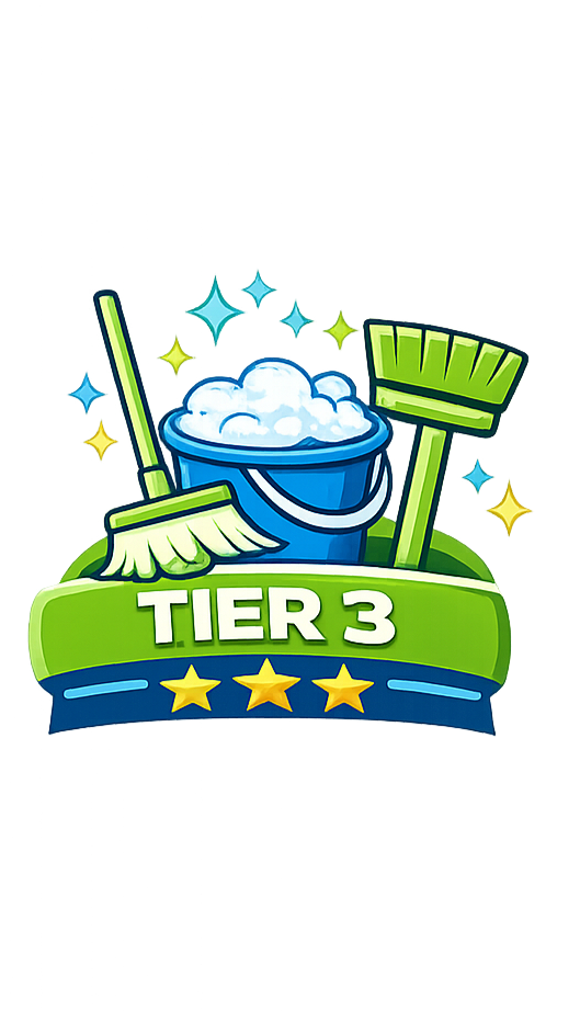 💎 Tier 3: Deep Clean (Detailed Top-to-Bottom Package)