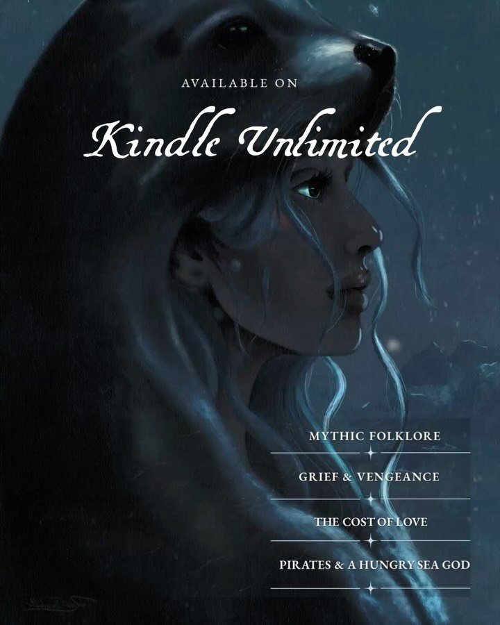 THE ICE IN OUR VEINS is available on Kindle Unlimited. Swipe for some of my favorite lines from the book. 
***
She has always known the sea would take something from her. She never expected it to take everything.
***
Elin of Frostwake has always live