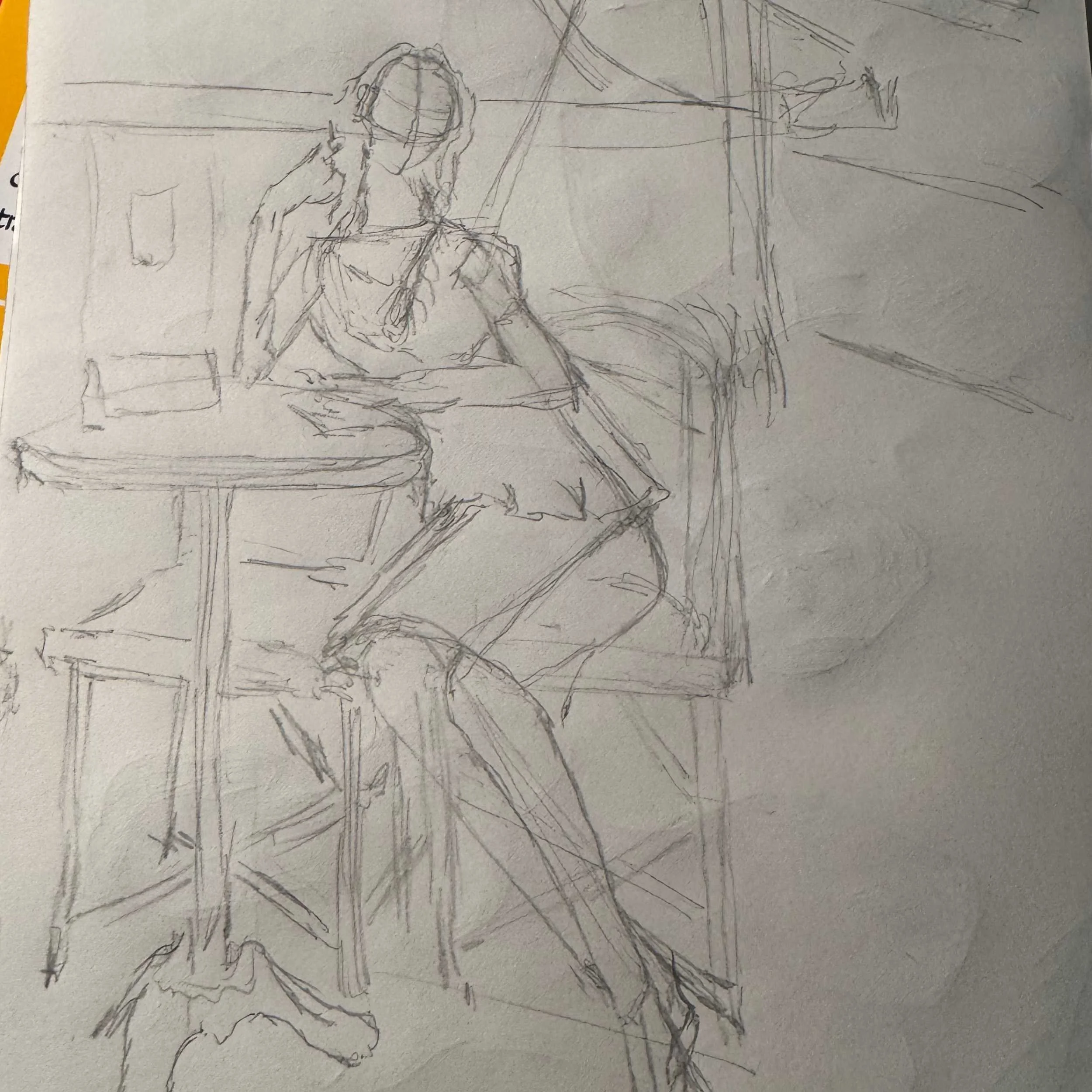 Full Figure from Painting - I