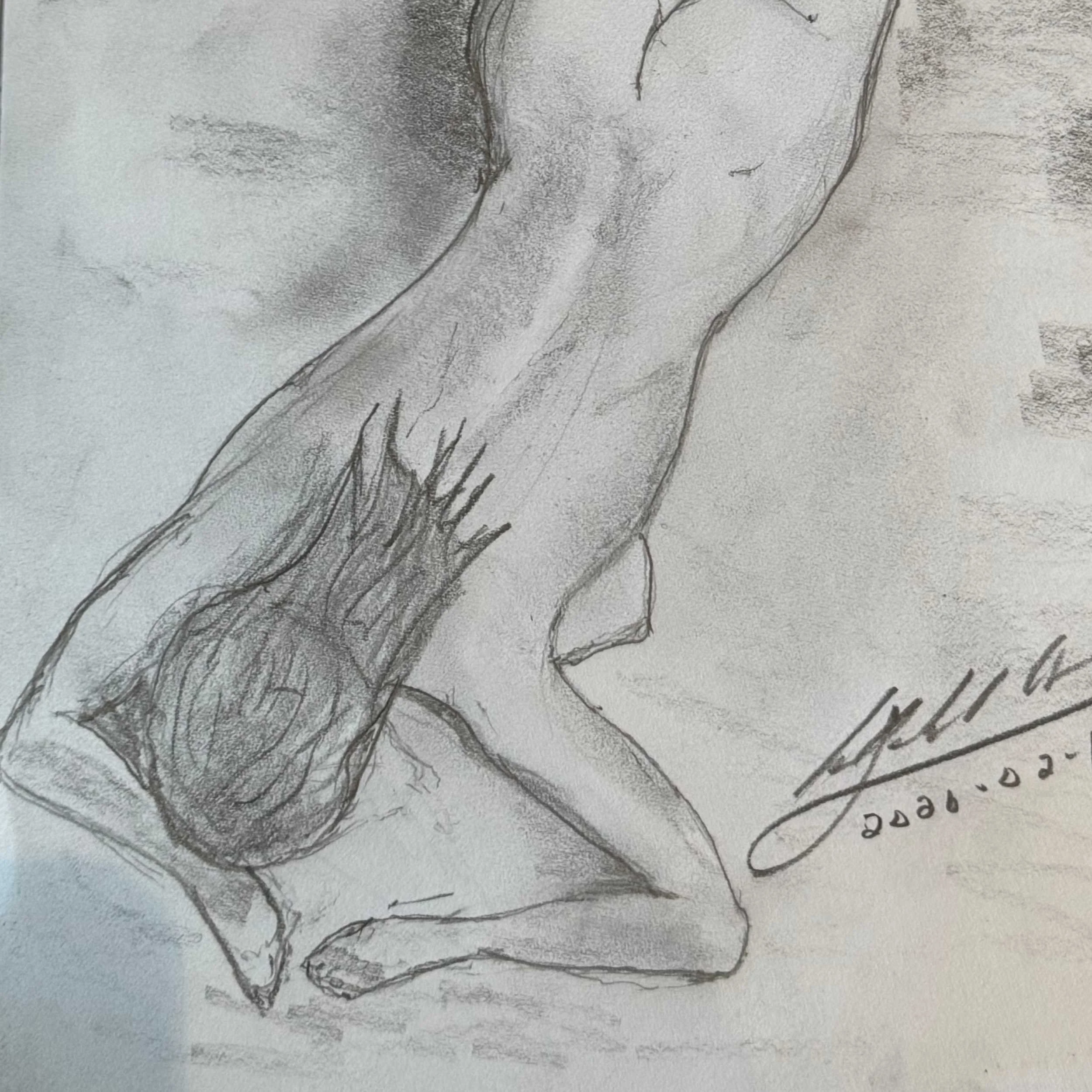 Reclining Figure - I