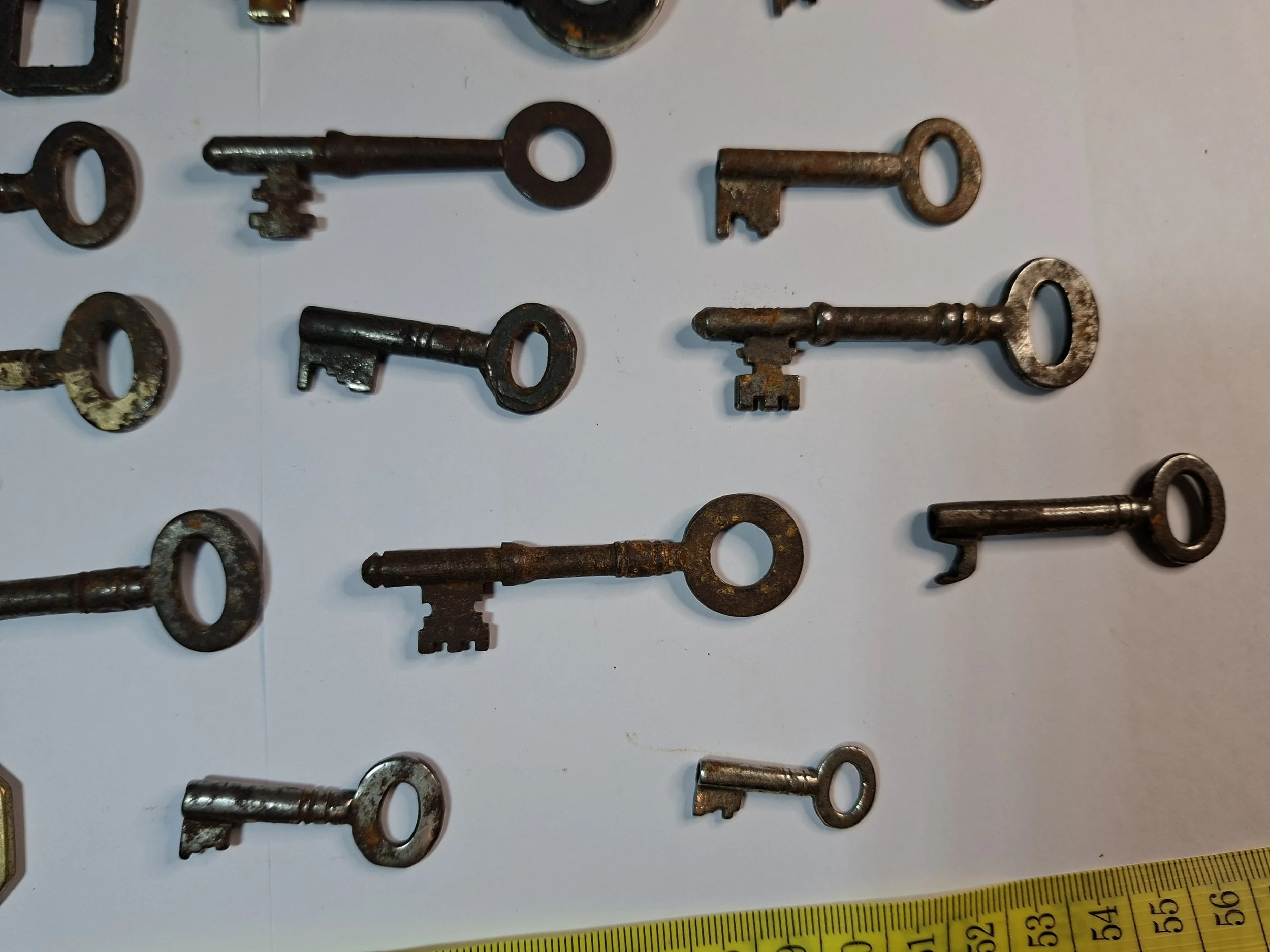 Timeless Antique Key Collection - Set of 34