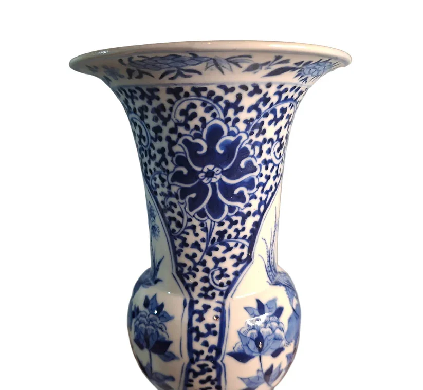 Chinese Kangxi Style 19th Century Chinese Vase & Carved Stand-Antiques-Collectibles-20260211_205603.webp