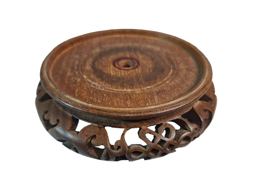 Chinese Kangxi Style 19th Century Chinese Vase & Carved Stand-Chinese-Antiques-20260211_205733.webp