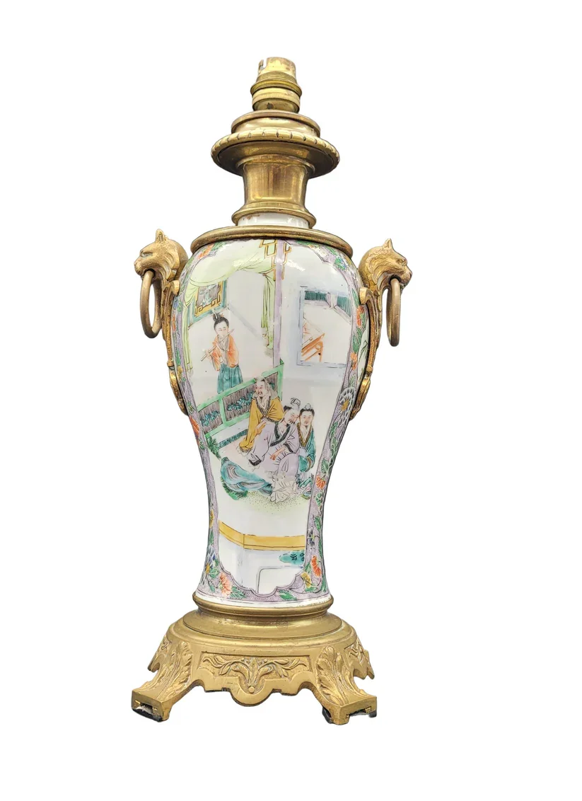 Chinese 18th / 19th Century Famille Vert Vase