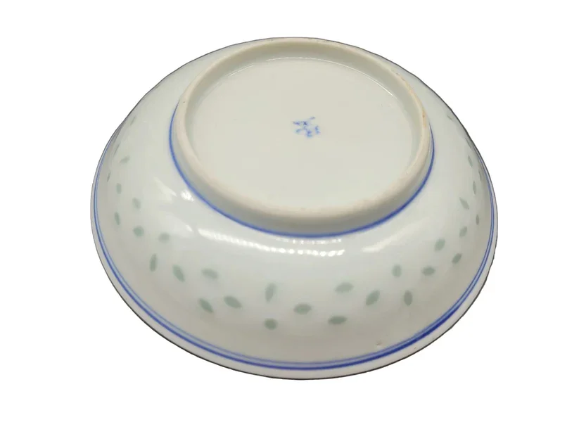 Bottom of an antique  bowl and saucer set