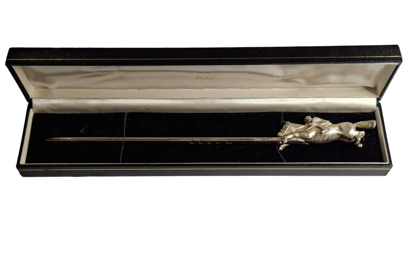 Vintage Irish Silver Equestrian Letter Opener