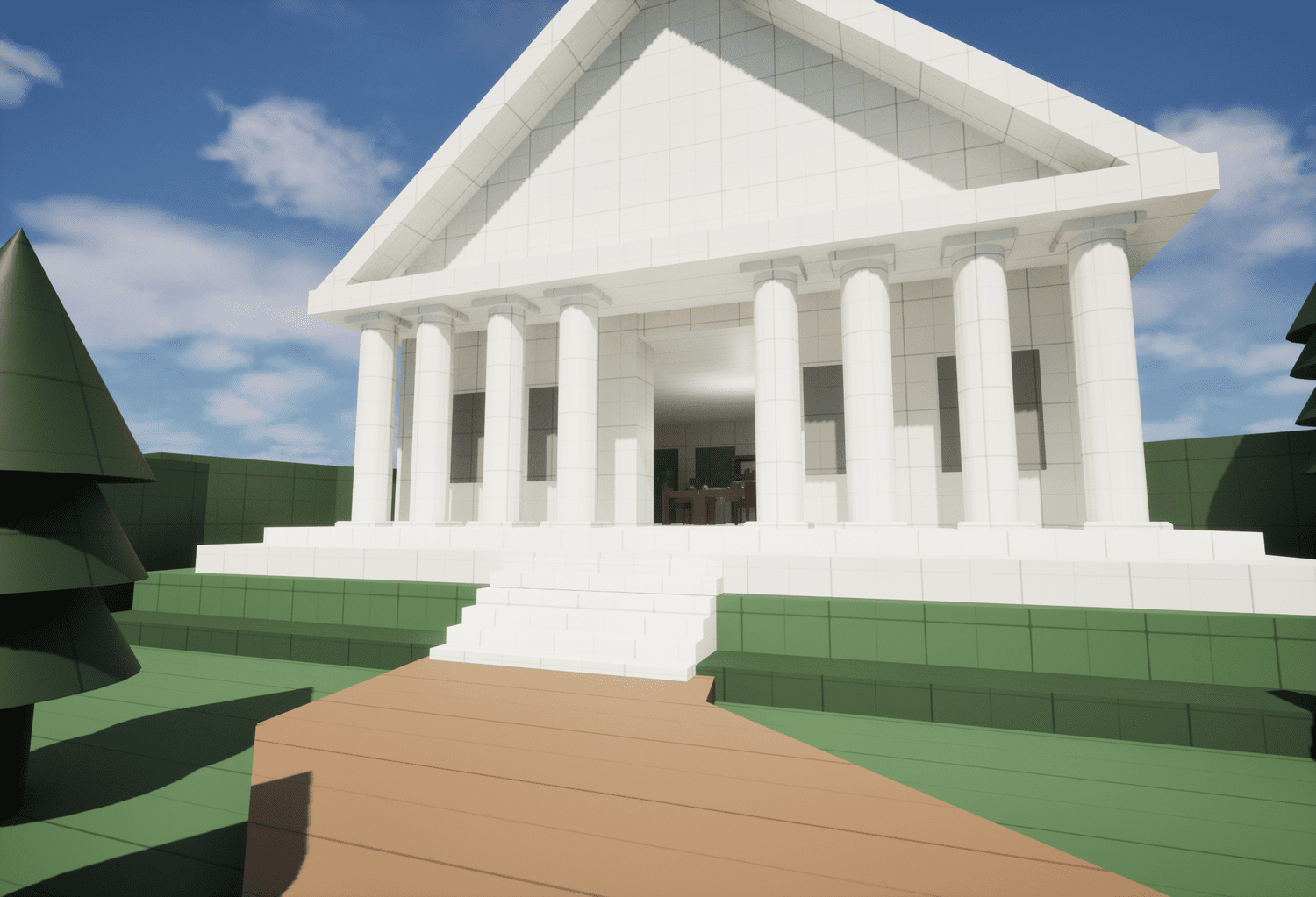 Garden of Mirrors blockout screenshot