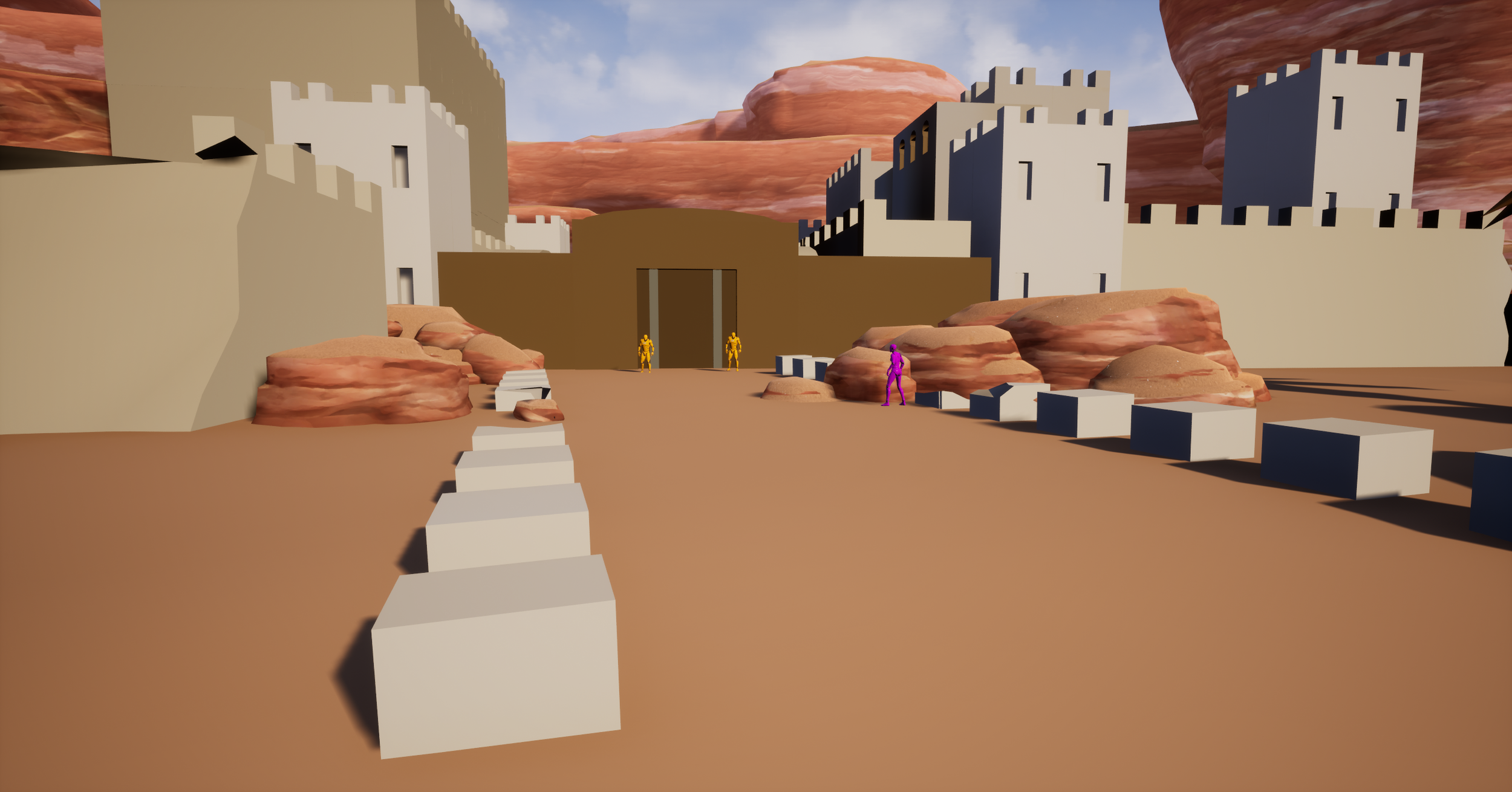 Fortress blockout screenshot
