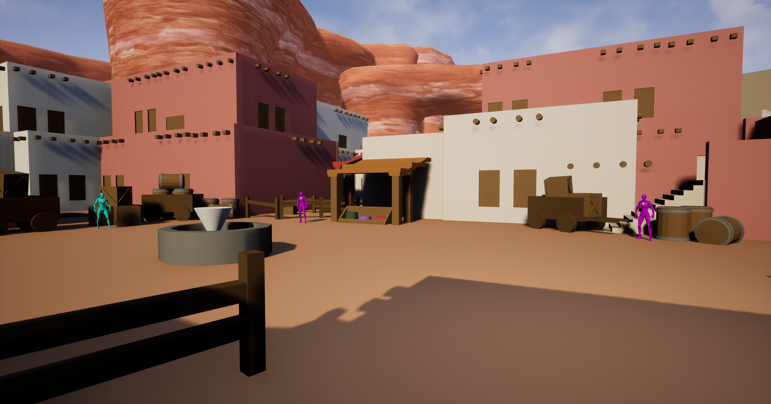 Village blockout screenshot