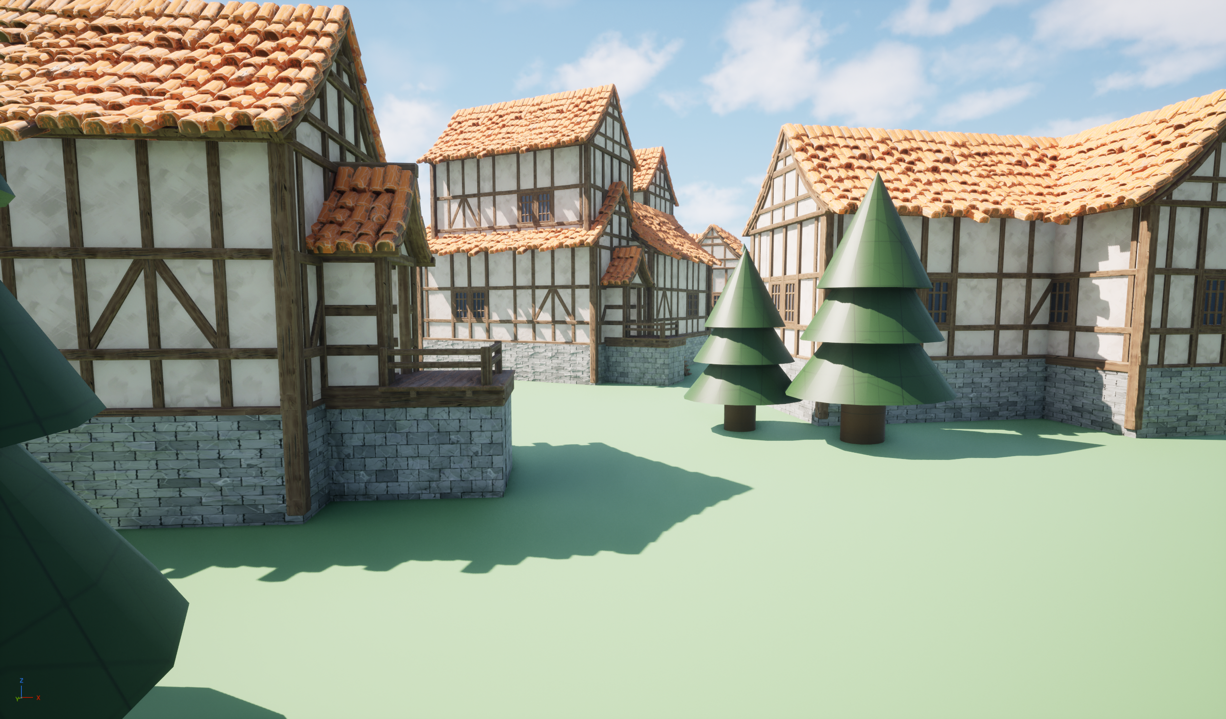 Mythbound level design in-engine screenshot